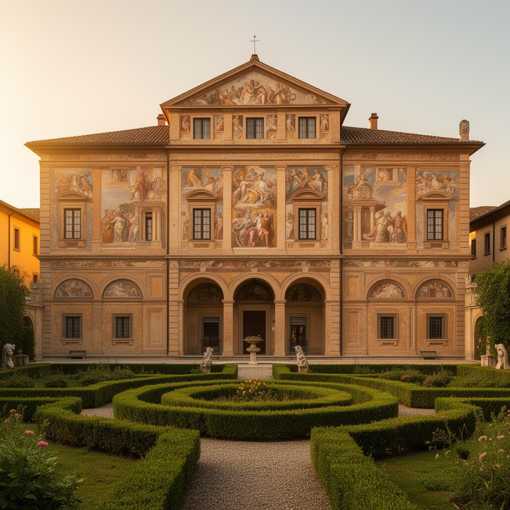 Palazzina Gambara a Villa Lante, progettata da Jacopo Barozzi da Vignola nel 1568